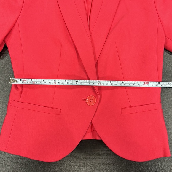 Express Hot Pink Cropped Blazer - 0 - Picture 11 of 15